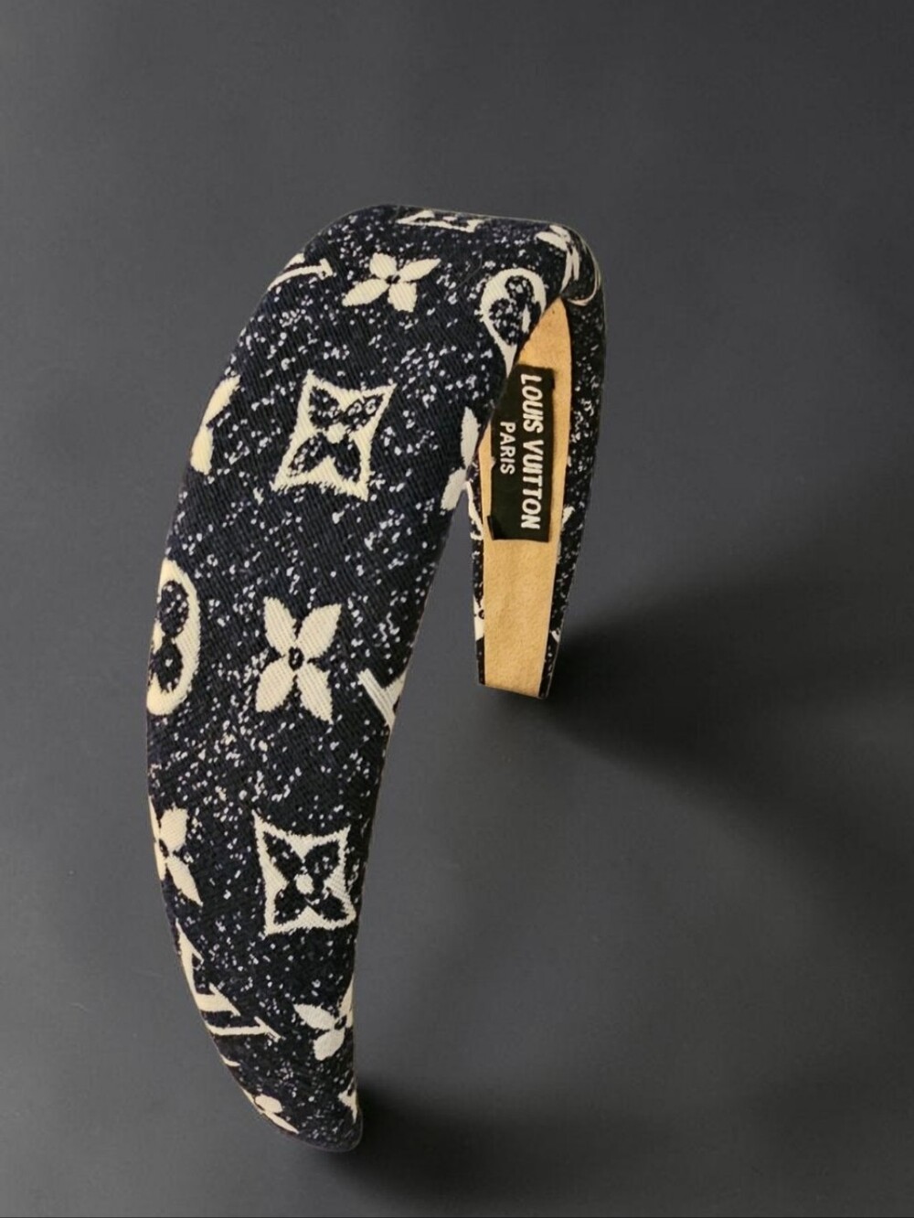 Dark Denim Padded Headband